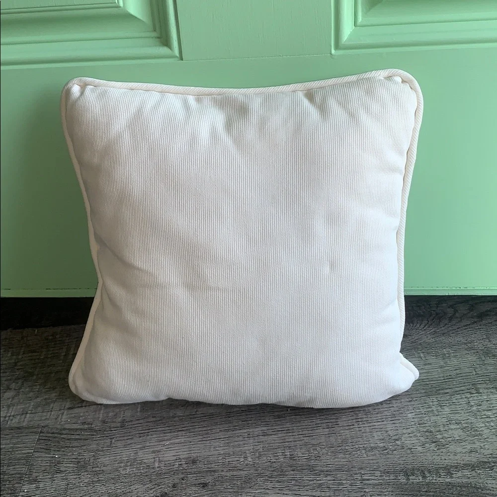 Cross Stitch Throw Pillow